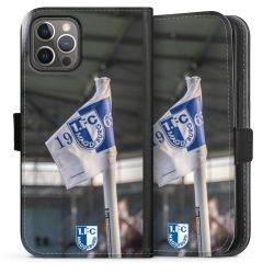 Sideflip mit langer Lasche schwarz