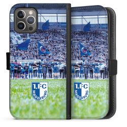 Sideflip mit langer Lasche schwarz