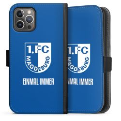 Sideflip mit langer Lasche schwarz