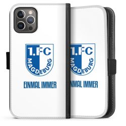 Sideflip mit langer Lasche schwarz