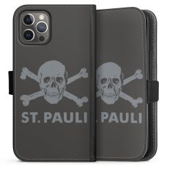 Sideflip mit langer Lasche schwarz