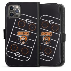 Sideflip mit langer Lasche schwarz