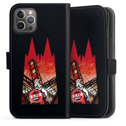 Sideflip mit langer Lasche schwarz