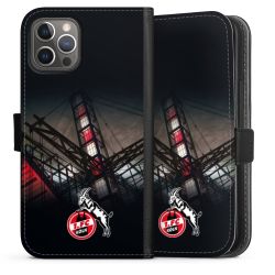 Sideflip mit langer Lasche schwarz