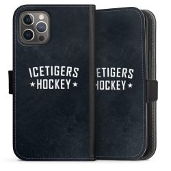 Sideflip mit langer Lasche schwarz