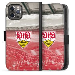 Sideflip mit langer Lasche schwarz