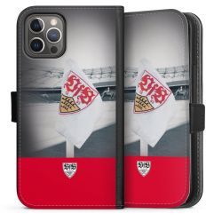 Sideflip mit langer Lasche schwarz