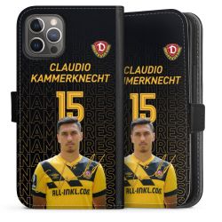 Sideflip mit langer Lasche schwarz