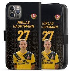 Sideflip mit langer Lasche schwarz