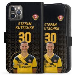 Sideflip mit langer Lasche schwarz