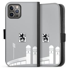 Sideflip mit langer Lasche schwarz