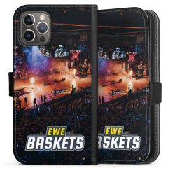 Sideflip mit langer Lasche schwarz