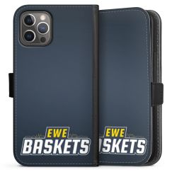 Sideflip mit langer Lasche schwarz