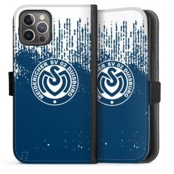 Sideflip mit langer Lasche schwarz