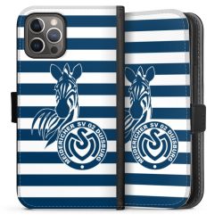 Sideflip mit langer Lasche schwarz