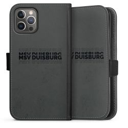 Sideflip mit langer Lasche schwarz