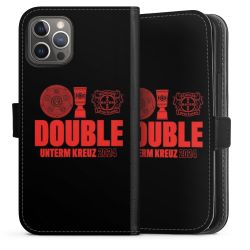 Sideflip mit langer Lasche schwarz