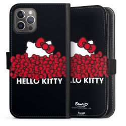 Sideflip mit langer Lasche schwarz