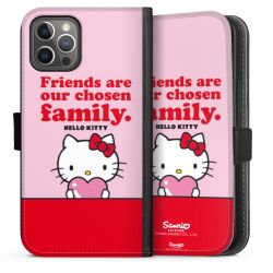 Sideflip mit langer Lasche schwarz