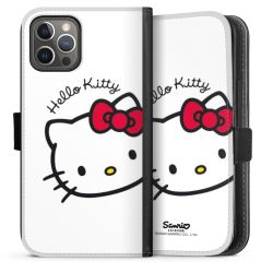 Sideflip mit langer Lasche schwarz