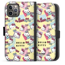 Sideflip mit langer Lasche schwarz