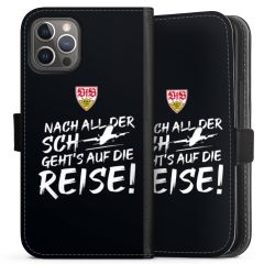 Sideflip mit langer Lasche schwarz