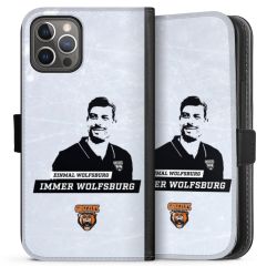 Sideflip mit langer Lasche schwarz