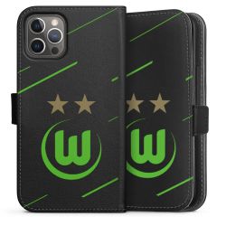 Sideflip mit langer Lasche schwarz