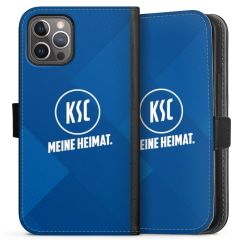 Sideflip mit langer Lasche schwarz