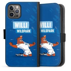 Sideflip mit langer Lasche schwarz