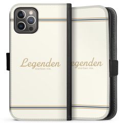 Sideflip mit langer Lasche schwarz