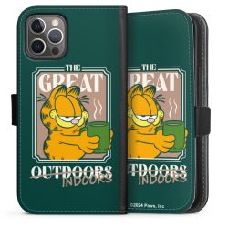 Sideflip Fodral med flap svart