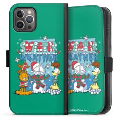 Sideflip Fodral med flap svart