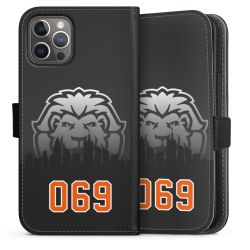 Sideflip mit langer Lasche schwarz