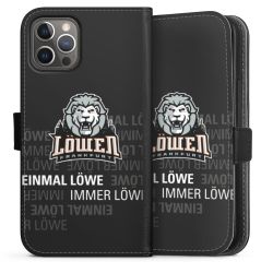 Sideflip mit langer Lasche schwarz