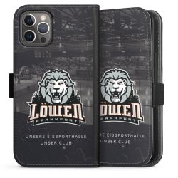 Sideflip mit langer Lasche schwarz