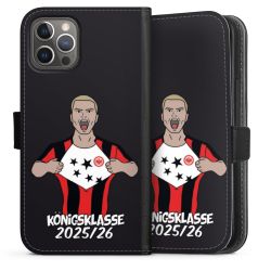 Sideflip mit langer Lasche schwarz