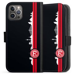 Sideflip mit langer Lasche schwarz