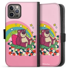 Sideflip mit langer Lasche schwarz