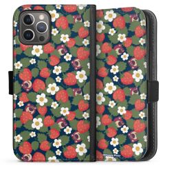 Sideflip mit langer Lasche schwarz