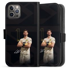 Sideflip Fodral med flap svart