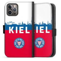 Sideflip mit langer Lasche schwarz