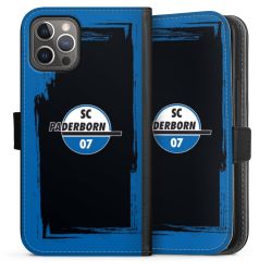 Sideflip mit langer Lasche schwarz