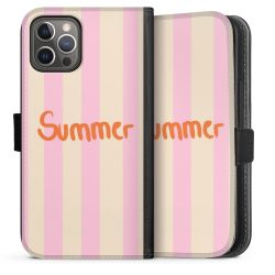 Sideflip Fodral med flap svart