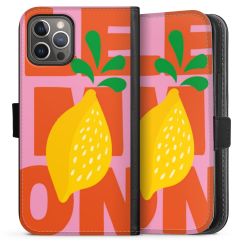 Sideflip Fodral med flap svart