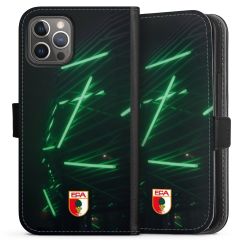 Sideflip mit langer Lasche schwarz