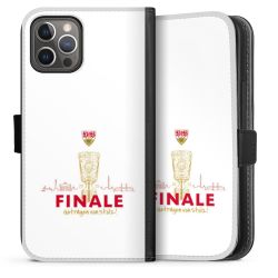 Sideflip mit langer Lasche schwarz