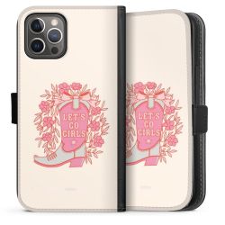 Sideflip Fodral med flap svart