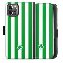 Sideflip mit langer Lasche schwarz