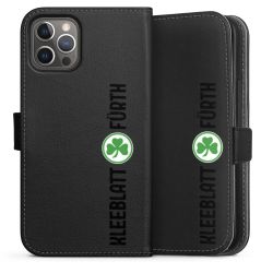 Sideflip mit langer Lasche schwarz